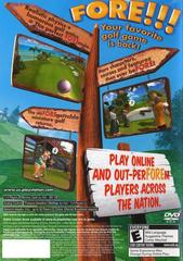 Back Cover | Hot Shots Golf Fore Playstation 2