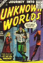 Journey into Unknown Worlds #34 (1955) Comic Books Journey Into Unknown Worlds Prices