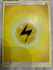 Lightning Energy #9 Pokemon Lycanroc & Alolan Raichu Prices