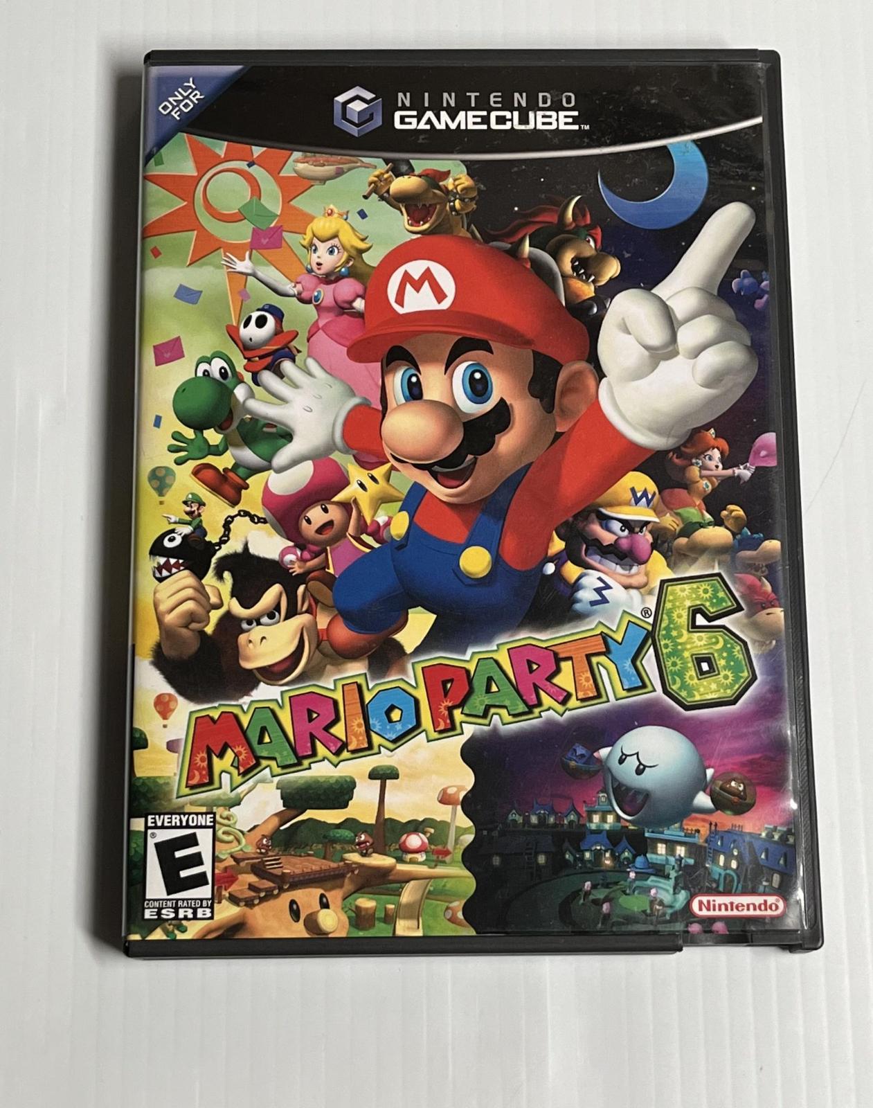 Mario Party 6 Item Box And Manual Gamecube 9969