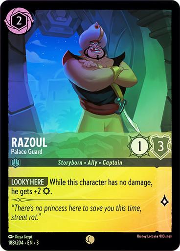 Razoul - Palace Guard [Foil] #188 Lorcana Into the Inklands