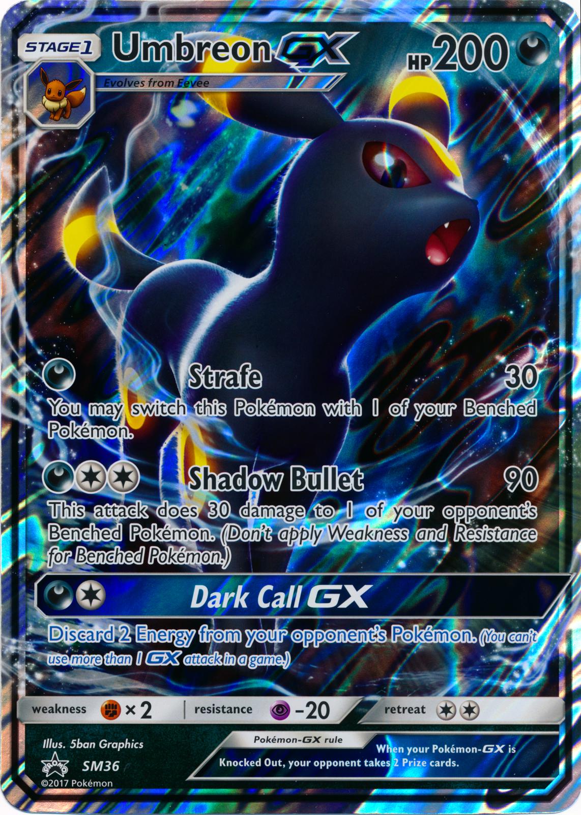 Umbreon GX [Jumbo] #SM36 Prices | Pokemon Promo | Pokemon Cards