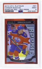 Connor McDavid [Red Prism] #M1 Hockey Cards 2015 O-Pee-Chee Platinum Marquee Rookies Prices