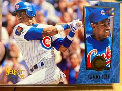Sammy Sosa #126 Baseball Cards 1995 Select Prices