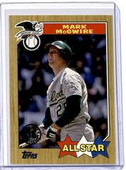Mark McGwire #87AS-8 Baseball Cards 2022 Topps 1987 All Stars Prices