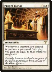 Proper Burial [Foil] Magic Dissension Prices