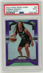 Sabrina Ionescu [Prizm Purple] #89 Basketball Cards 2020 Panini Prizm WNBA Prices