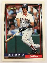 Tom Brunansky #296 Baseball Cards 1992 O Pee Chee Prices