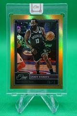 James Harden [Gold] Basketball Cards 2020 Panini One and One Prices