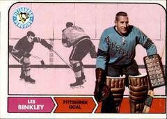 Les Binkley #100 Hockey Cards 1968 Topps Prices