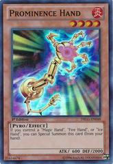 Prominence Hand [1st Edition] YuGiOh Dragons of Legend Prices