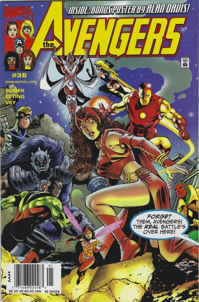 Avengers [Newsstand] #36 (2001) Comic Books Avengers