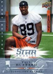 Paul Hubbard Football Cards 2008 Upper Deck First Edition Prices