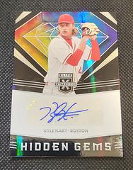 Kyle Hart Baseball Cards 2020 Panini Elite Extra Edition Hidden Gems Prices