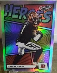 Ja'Marr Chase Football Cards 2022 Panini Prestige Heroes Prices
