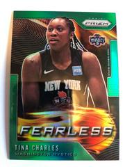 Tina Charles [Prizm Green] #15 Basketball Cards 2020 Panini Prizm WNBA Fearless Prices