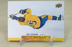 Matt Duchene Hockey Cards 2020 Upper Deck UD Canvas Prices