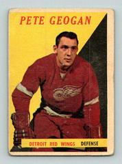 Pete Geogan Hockey Cards 1958 Topps Prices
