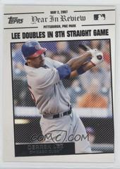 Derrek Lee Baseball Cards 2008 Topps Year in Review Prices
