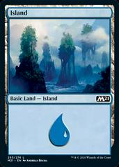 Island #265 Magic Core Set 2021 Prices