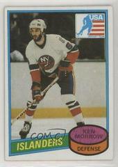 Ken Morrow Hockey Cards 1980 Topps Prices