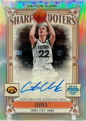 Caitlin Clark #SSA-CC Basketball Cards 2023 Bowman Chrome University Sharp Shooters Autographs Prices