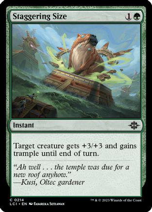 Staggering Size #214 Magic Lost Caverns of Ixalan