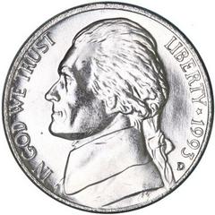 1993 D Coins Jefferson Nickel Prices