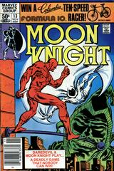Moon Knight [Newsstand] #13 (1981) Comic Books Moon Knight Prices