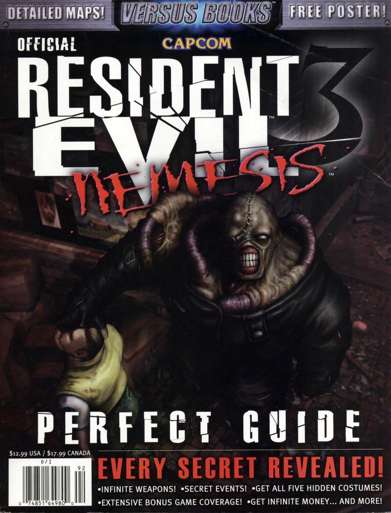 Resident Evil 3 Versus Prices Strategy Guide Compare Loose Cib And New Prices 0884