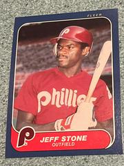 Jeff Stone Baseball Cards 1986 Fleer Prices