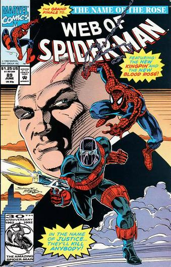 Web of Spider-Man #89 (1992) Cover Art