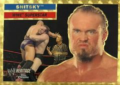 Snitsky [Superfractor] Wrestling Cards 2006 Topps Heritage Chrome WWE Prices