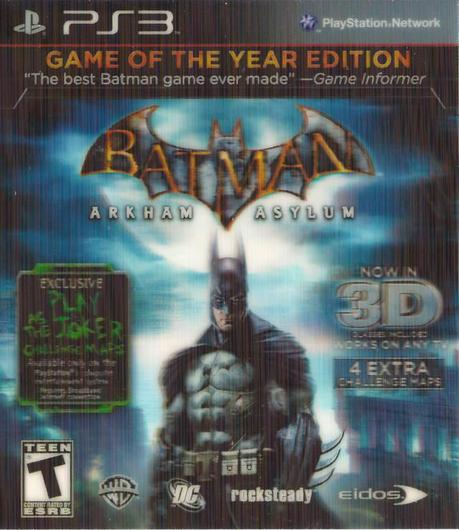 Batman: Arkham Asylum [Game of the Year] Cover Art