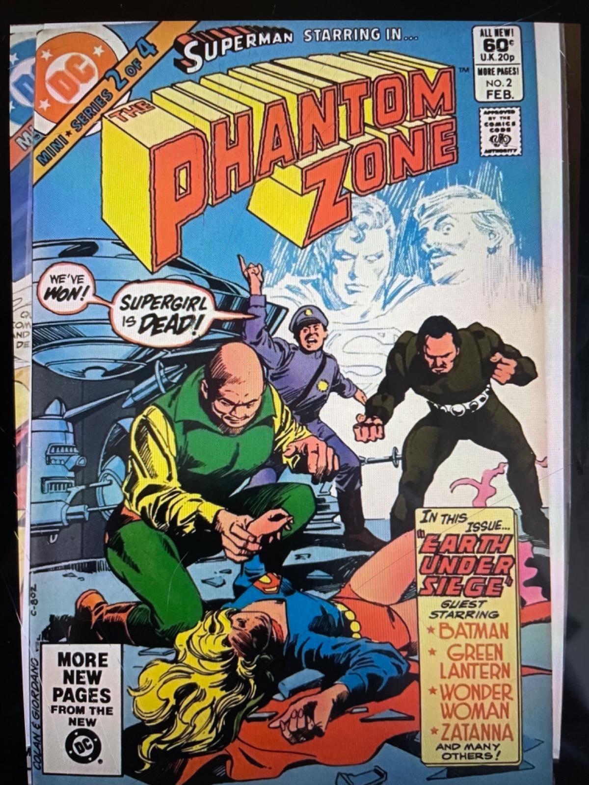 The Phantom Zone #2 (1982) Comic Books Phantom Zone