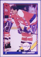Rod Langway #105 Hockey Cards 1991 Topps Prices