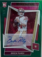 Brock Purdy [Signature Green] #145 Football Cards 2022 Panini Rookies & Stars Prices