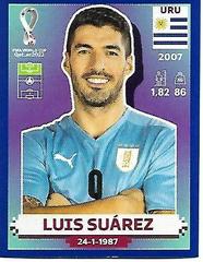 Luis Suarez [Blue Border] Soccer Cards 2022 Panini World Cup Qatar Stickers Prices