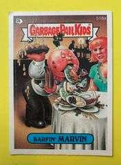 Barfin' MARVIN #518a 1988 Garbage Pail Kids Prices