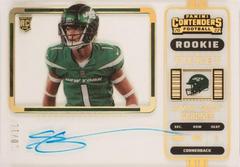 Ahmad 'Sauce' Gardner [SP Variation Autograph Clear Ticket] Football Cards 2022 Panini Contenders Prices