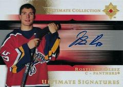 Rostislav Olesz Hockey Cards 2005 Ultimate Collection Signatures Prices