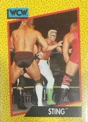 Sting #1 Wrestling Cards 1991 Impel WCW Prices