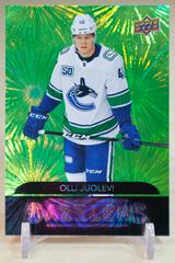 Olli Juolevi [Green] Hockey Cards 2020 Upper Deck Dazzlers Prices