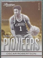 Oscar Robertson #15 Basketball Cards 2013 Panini Prestige Prestigious Pioneers Prices