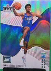 Shai Gilgeous Alexander [Blue] #156 Basketball Cards 2018 Panini Status Prices