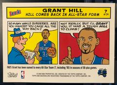 Grant Hill #7 Basketball Cards 2005 Topps Bazooka Comics Prices