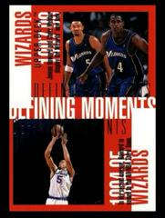 Defining Moments Washington Wizards [Chris Webber / Juwan Howard / Gheorghe Muresan / Rod Strickland] Basketball Cards 1997 Upper Deck Prices