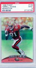 Terrell Owens [Refractor] Football Cards 1998 Topps Finest Prices