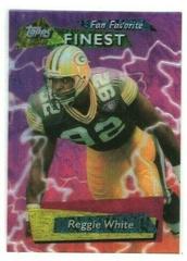 Reggie White #FF18 Football Cards 1995 Topps Finest Fan Favorites Prices