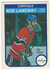 Rod Langway Hockey Cards 1982 O-Pee-Chee Prices